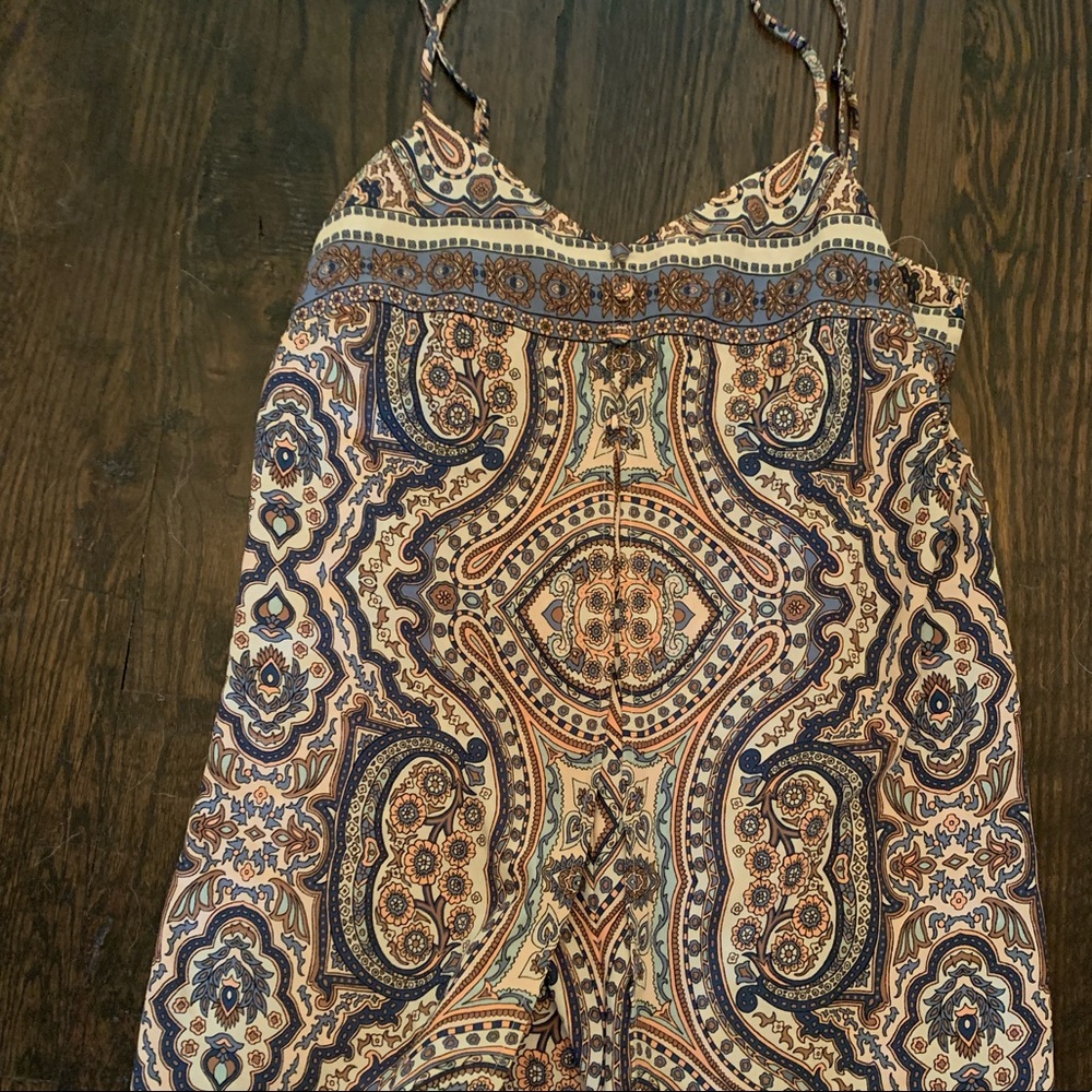 Patterned Romper